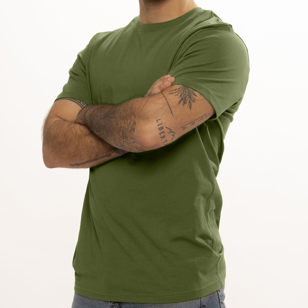 The Hybrid Compression Crewneck: Military Edition