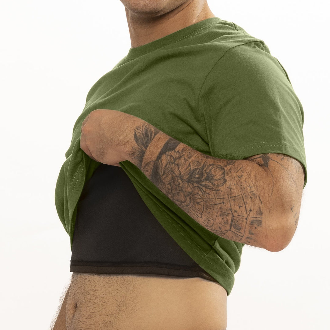 The Hybrid Compression Crewneck: Military Edition